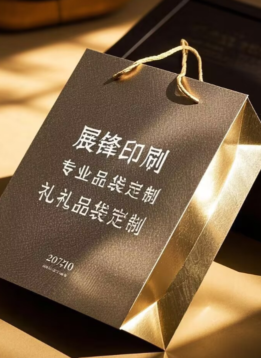 广州手提袋定制厂家｜花都展锋纸品全行业礼品纸袋500个起订可潘通对色