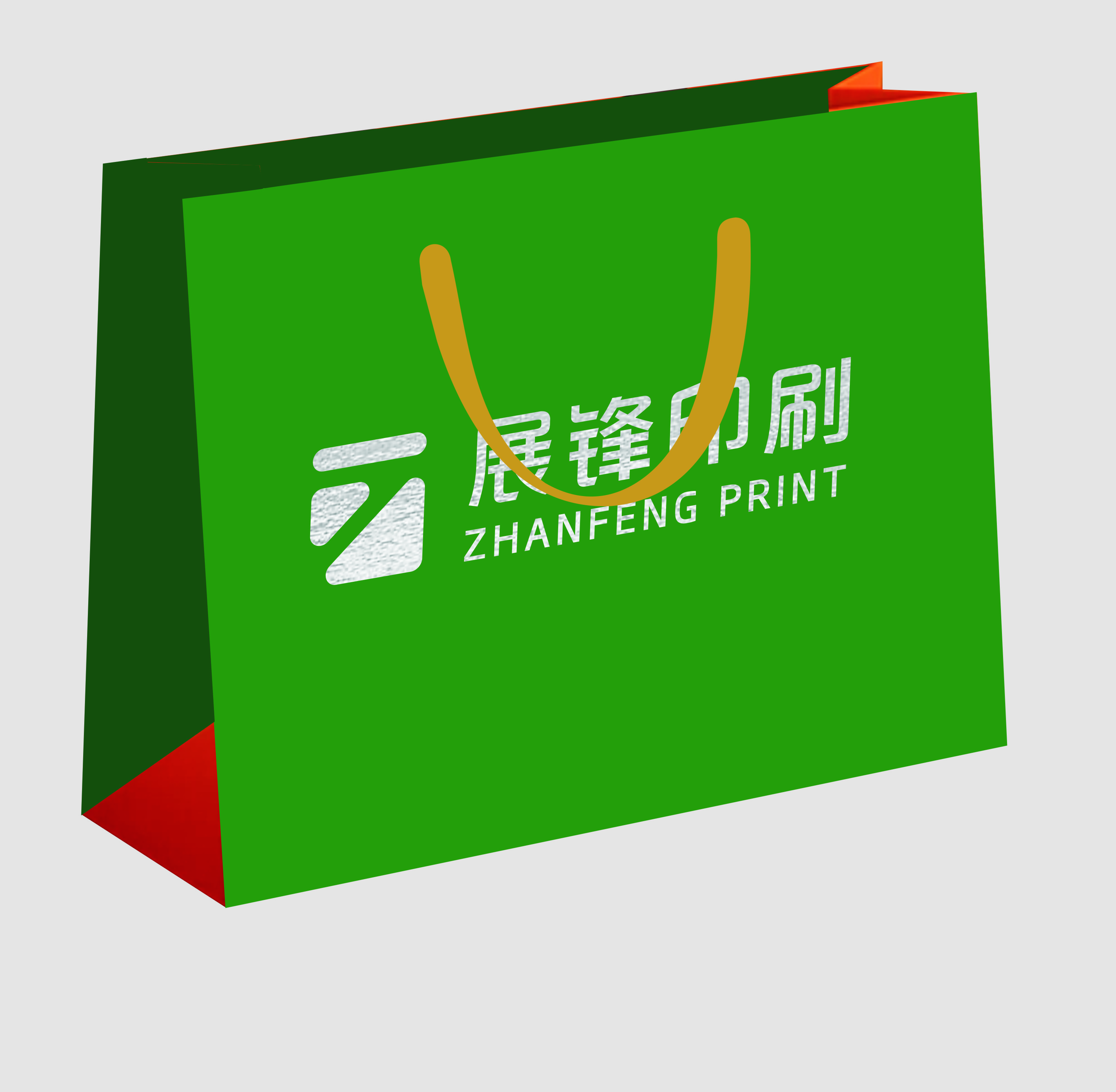 广州铜版纸展会手提袋定制 宣传推广纸袋