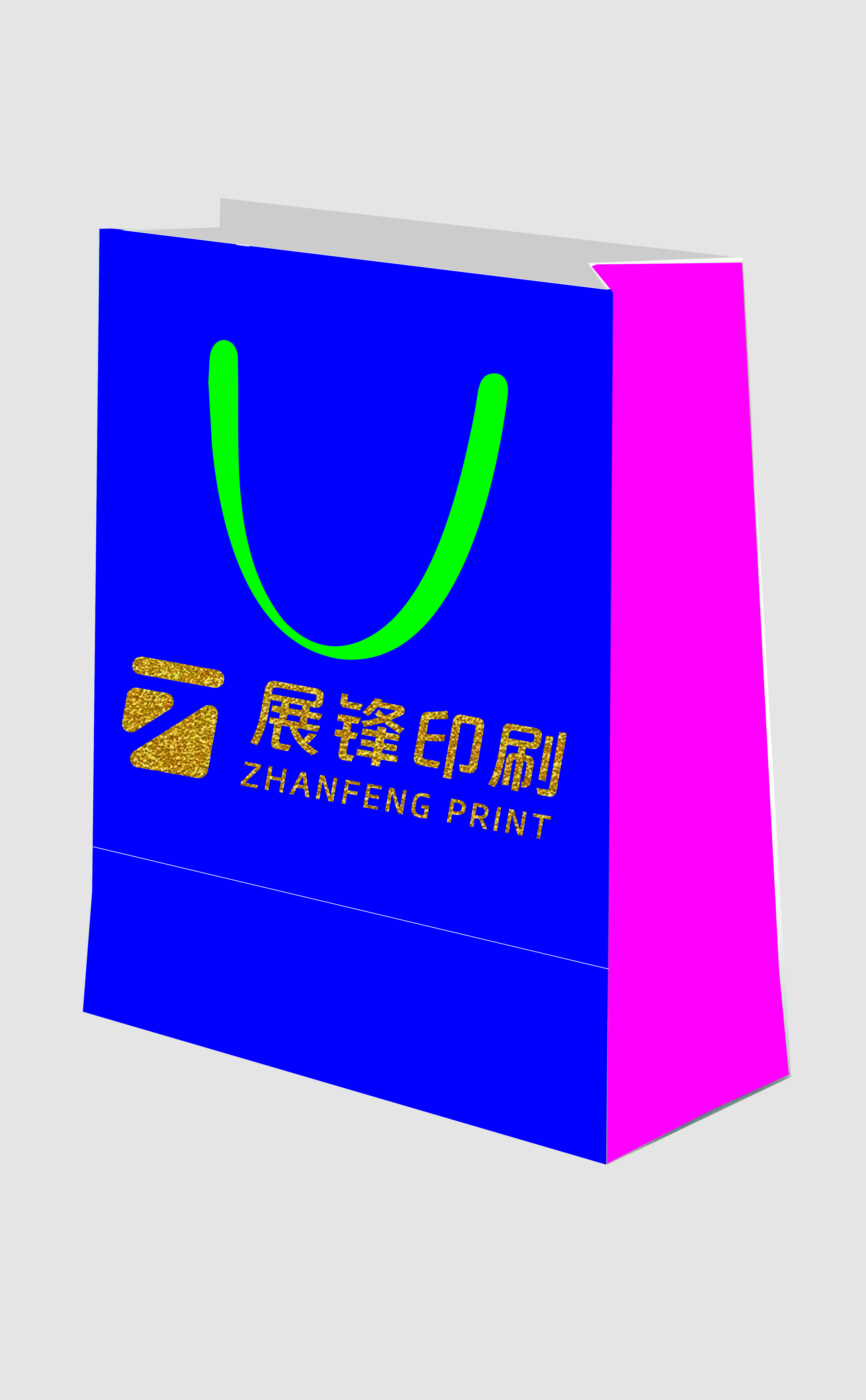 铜版纸手提袋定制｜彩印覆膜购物礼品袋定做｜14年手提袋源头工厂