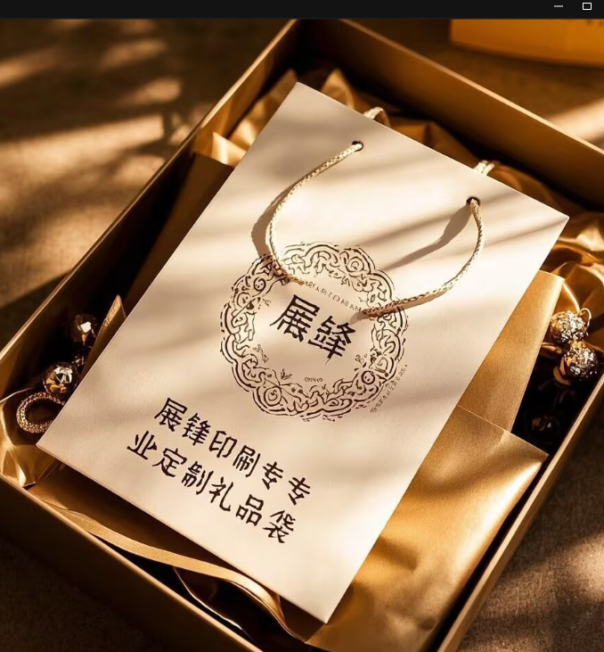 广州手提袋定制_亮膜哑膜怎么选_展锋纸品源头工厂