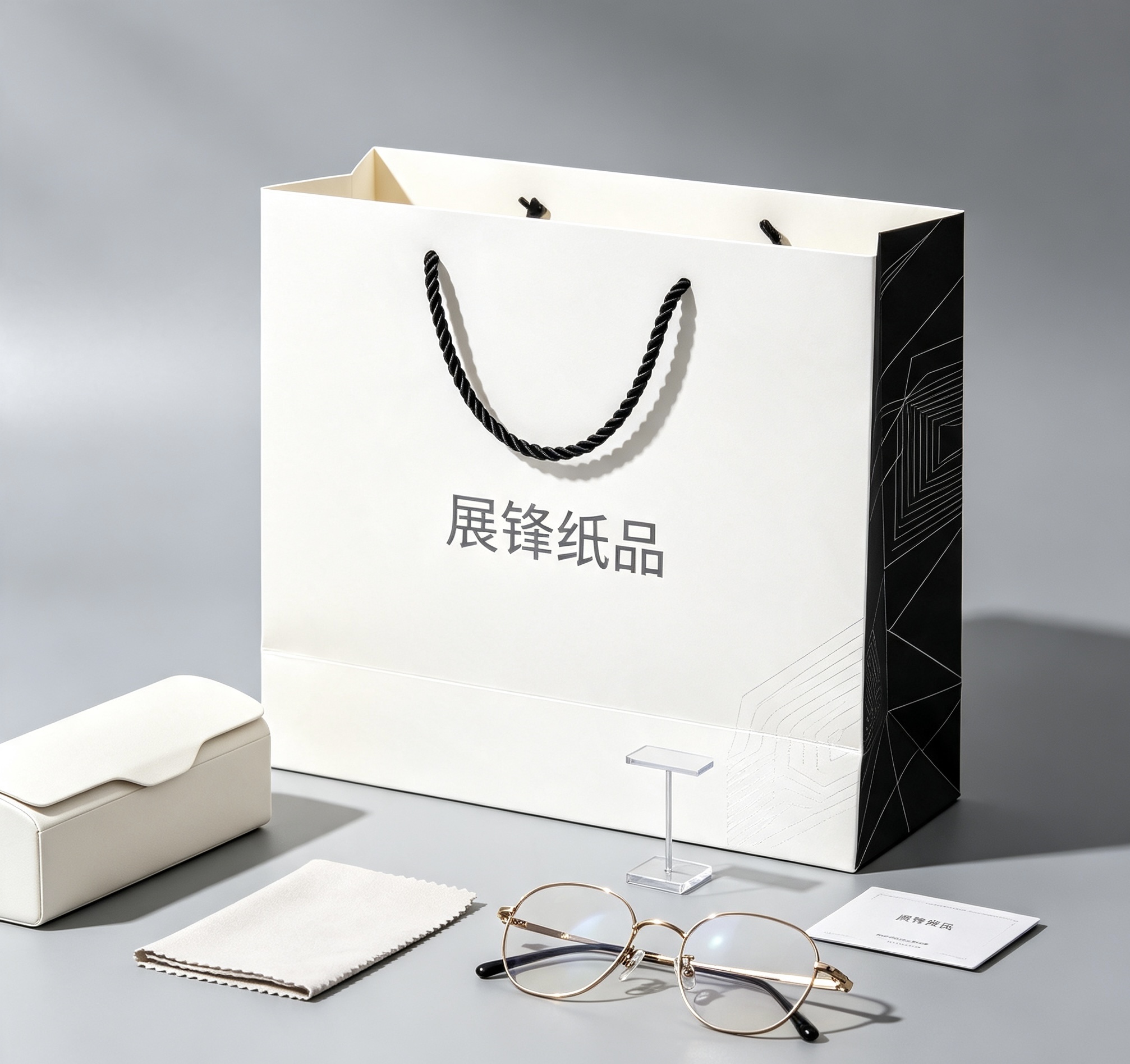 2026汕头服装外贸电商食品茶叶酒类化妆品珠宝展会年货月饼伴手礼电子产品小家电眼镜鞋厂皮包玩具手提袋礼品袋纸袋定制｜展锋纸品14年源头工厂_全国发货
